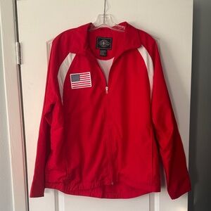 Charles River Apparel Red Jacket